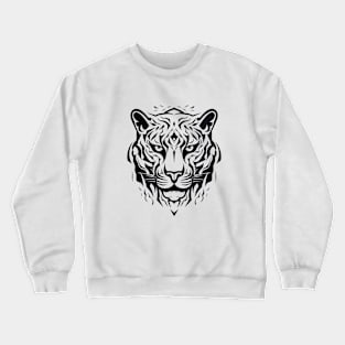 Tiger Animal Freedom World Wildlife Wonder Vector Graphic Crewneck Sweatshirt